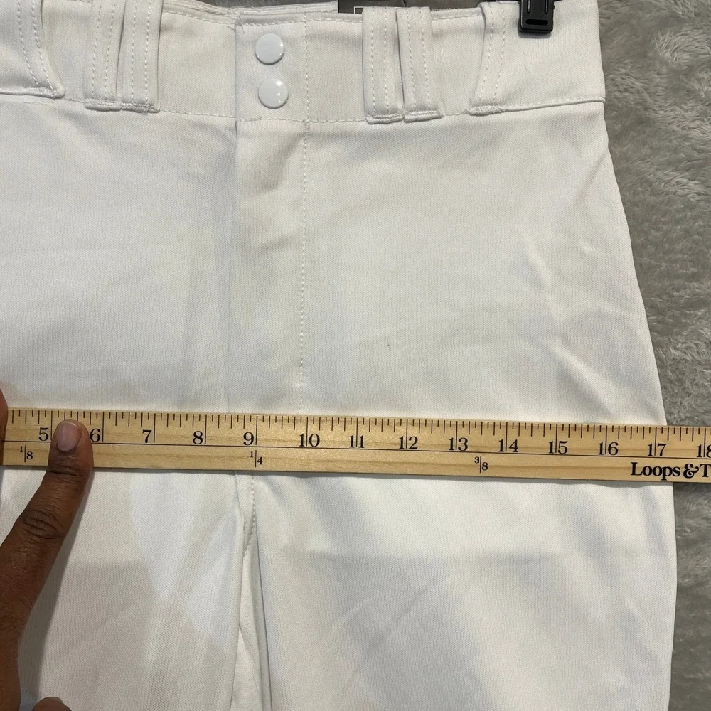 Champro Baseball Pant Mens S White MVP Open Bottom New